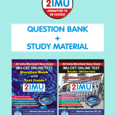 IMU CET Books Dual Pack (Question Bank + Study Material)