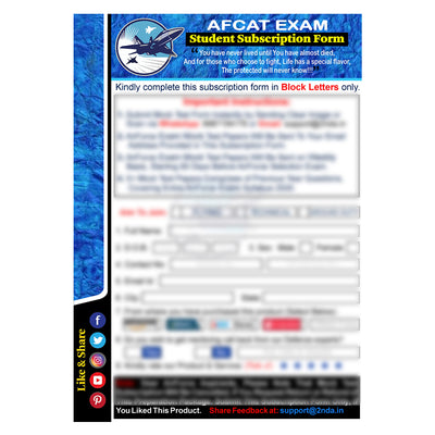 AFCAT Exam (Air Force) Test Series 2023: Sure Shot Test Series 1 to 5