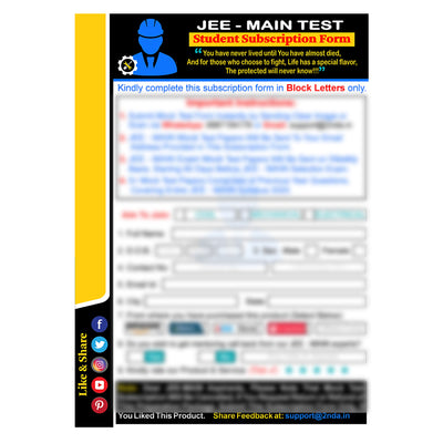 JEE Exam Test Books 2024: Sure Shot Test Series 1 to 5